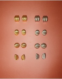 Reh Studios - Quincy Earrings - Silver