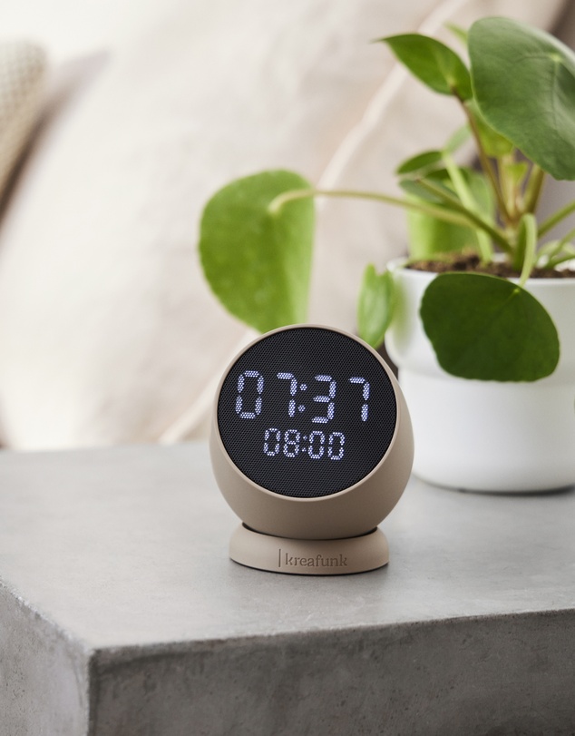 Kreafunk - Kreafunk Bell Alarm Clock - Ivory Sand