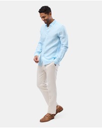 Brooksfield - Linen Casual Shirt