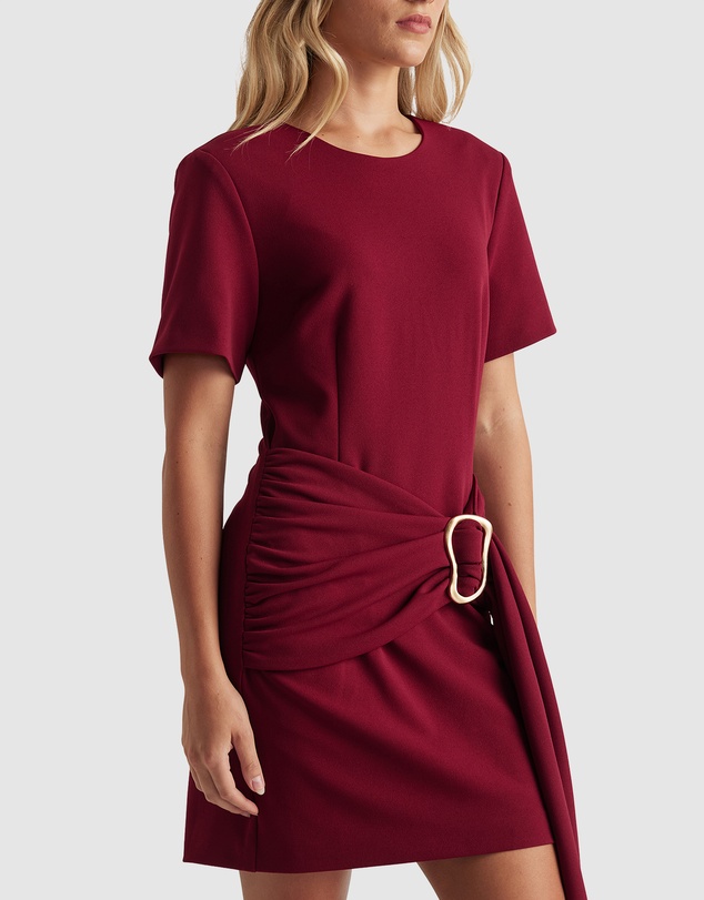 Decjuba - Brodie Buckle Mini Dress