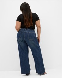 City Chic - Harley Fit Talia Wide Leg Short Jean