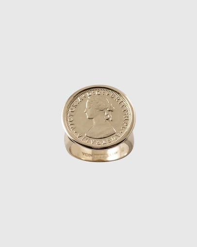 Von Treskow - Sixpence Sized Coin Ring