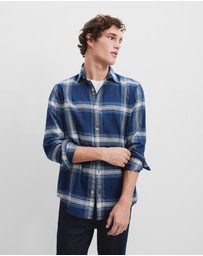 Country Road - Regular Fit Cotton Flannel Check Shirt