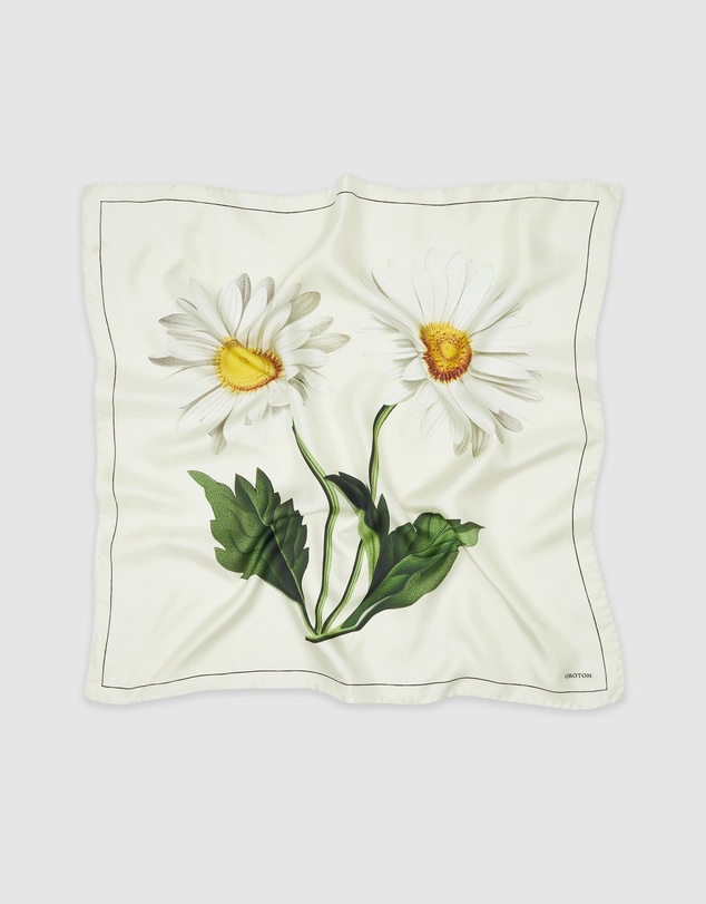 Oroton - Botanical Daisy Scarf