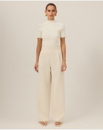 Tussah - Sabrina High Waist Pleat Detail Pants