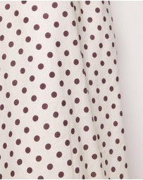 AERE - Tali Linen Cross Back Midi Dress