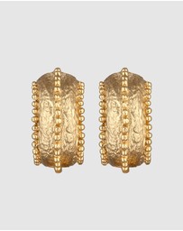 Haze & Glory - ICONIC EXCLUSIVE - Earrings Amour Hoops 925 Sterling Silver Gold-Plated
