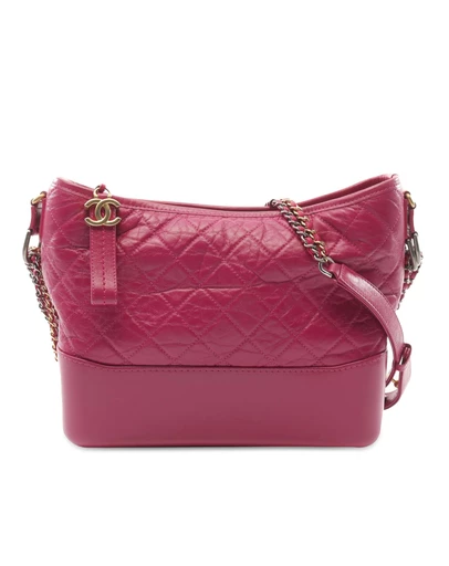 Pre-Loved by Azura Reborn - Pre-Loved chanel Quilted Leather Hobo Bag