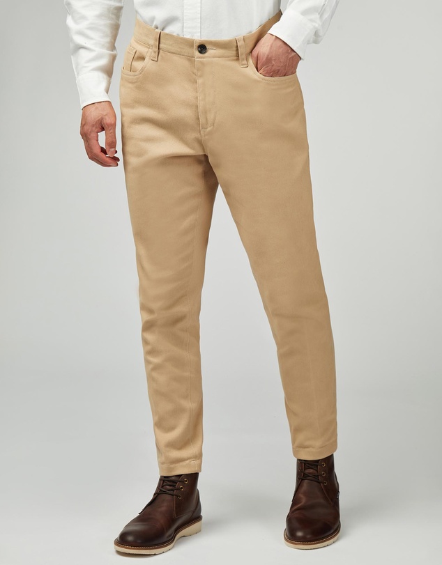 Ben Sherman - 5 Pocket Twill Trousers