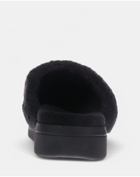Mia Vita - Cuddle Slipper - Black