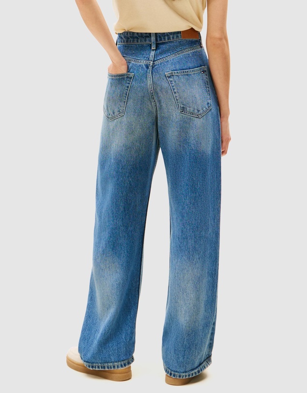 Tommy Hilfiger - Mid Rise Loose Faded Jeans