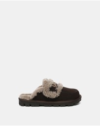 EVERAU - Australian Shepherd Ugg Rilee Cow Suede Upper House Shoes