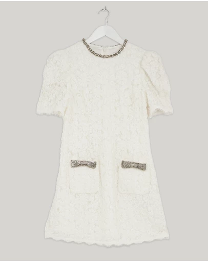 Revibe - Repaired Rebecca Vallance Dillon SS Mini Dress - AU 10
