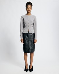Lover - Dido Sculpted Wool Cardigan