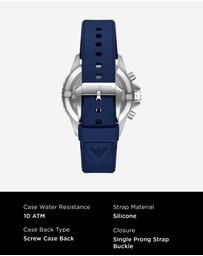 Emporio Armani - Blue Chronograph Watch