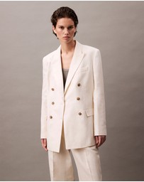 Calvin Klein - Relaxed Double Breasted Blazer
