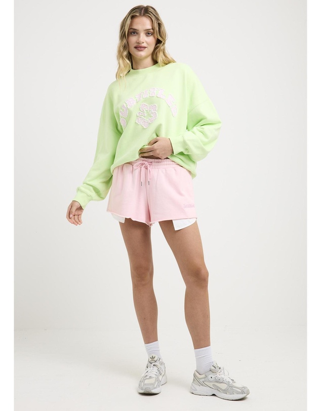 Subtitled - Aloha Cropped Fleece Shorts