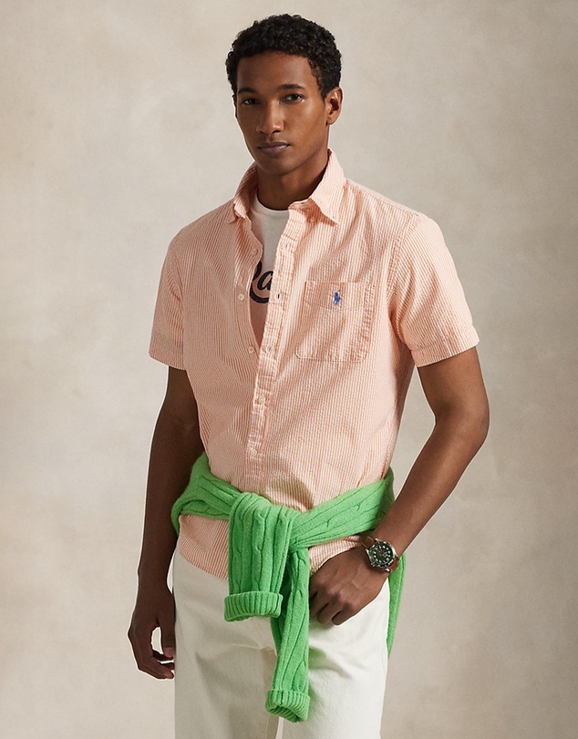 Polo Ralph Lauren - Custom Fit Seersucker Shirt