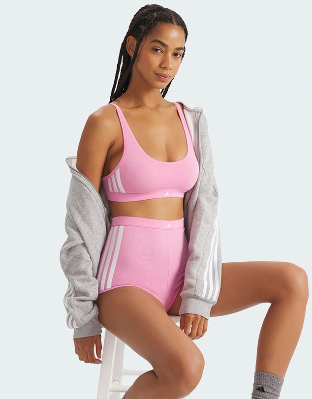 adidas Sportswear - Active Essentials Cotton 3 Stripes Shorty Brief