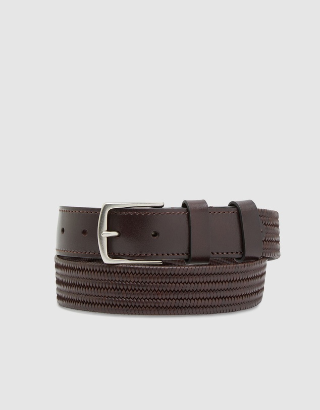 Oxford - Teddy Plaited Leather Belt