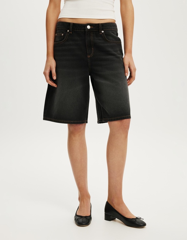 Cotton On - Baggy Denim Short