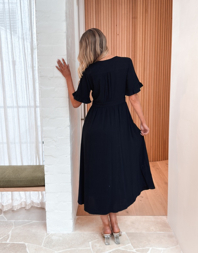 Esther & Co - Korbela Dress - Black