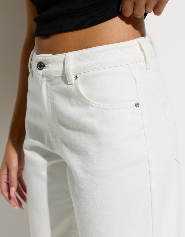 Dazie - Porto Low Rise Denim Jorts