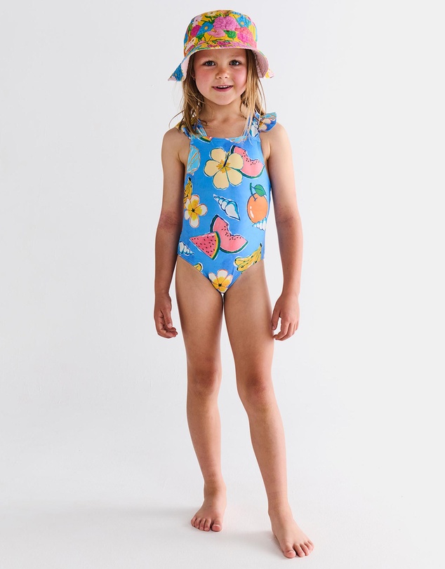 Kip&Co - Follow The Sun Yellow Beach Hat - Babies-Teens