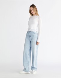 Calvin Klein Jeans - Double Layered Sheer Top