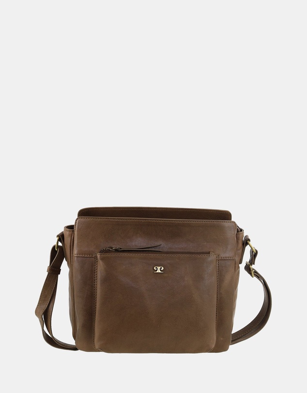 Pierre Cardin - Pierre Cardin Leather Cross Body Bag