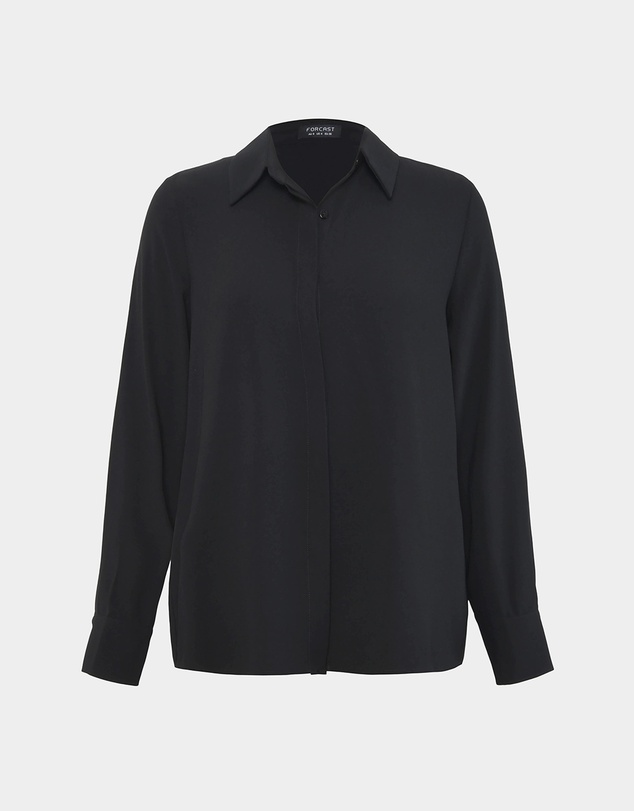 Forcast - Kevin Relax Fit Crepe Shirt