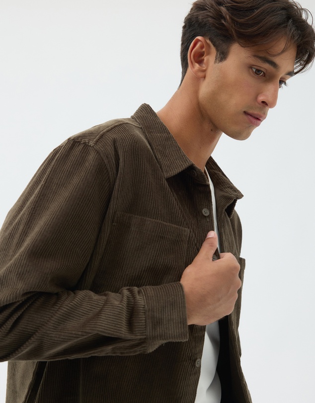 AERE - Cord Relaxed Fit Overshirt