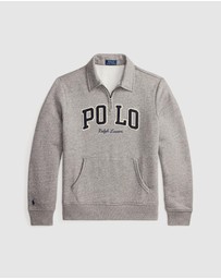 Polo Ralph Lauren - Logo Fleece Collared Sweatshirt