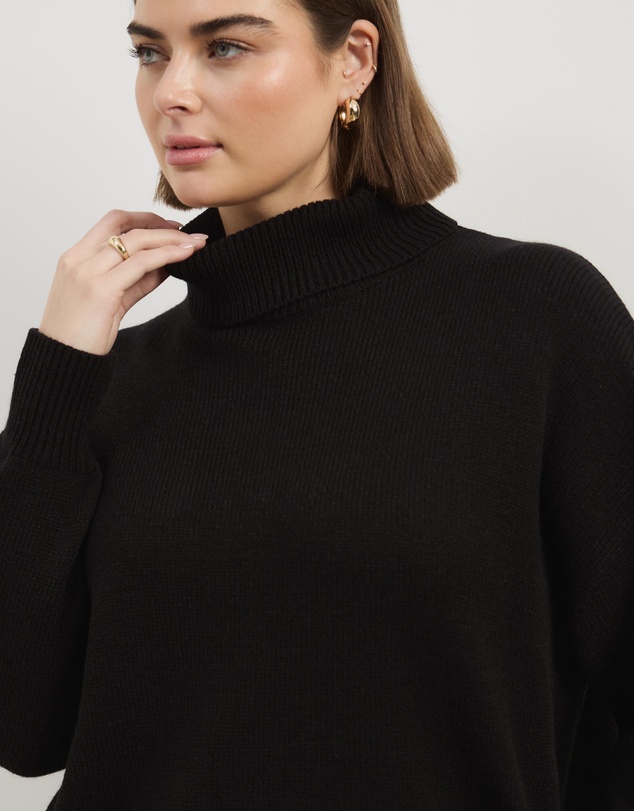 Atmos&Here Curvy - Winnie Wool Blend Knit Jumper
