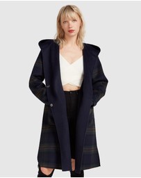 Belle & Bloom - Walk This Way Wool Blend Hooded Coat