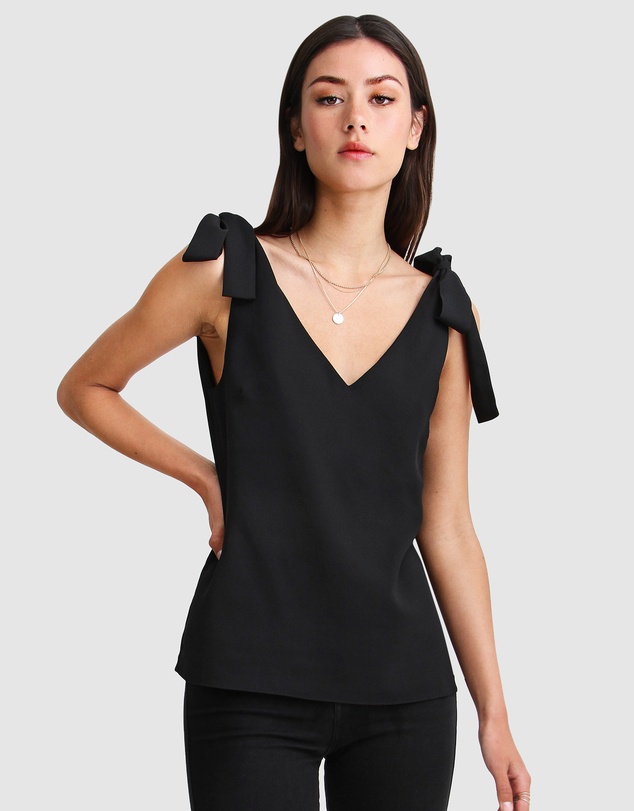 Belle & Bloom - Feel For You V-Neck Top