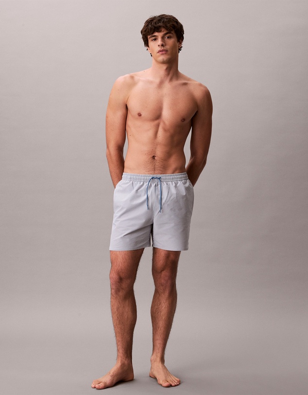 Calvin Klein - Icon Seersucker Swim Shorts