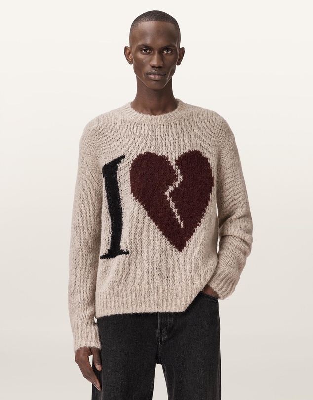 AllSaints - Lover Knit Crew Jumper