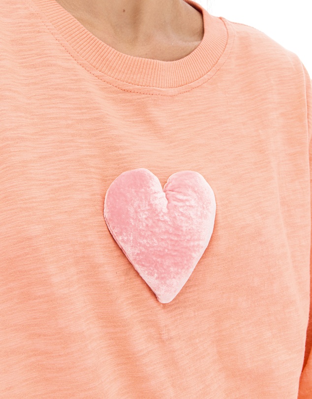 THE TALES - We Love Velvet Heart Street Tee