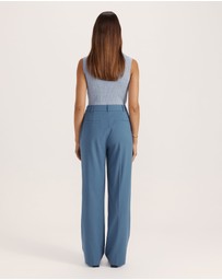 SABA - Celeste Wool Straight Leg Pant