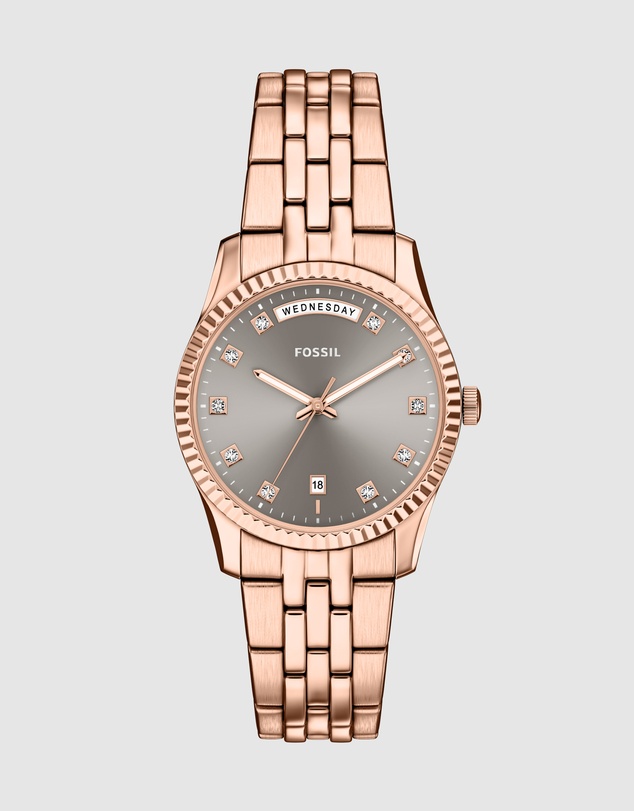 Fossil - Scarlette Rose Gold Analogue Watch