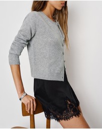 Reformation - Clara Cashmere Crew Cardigan