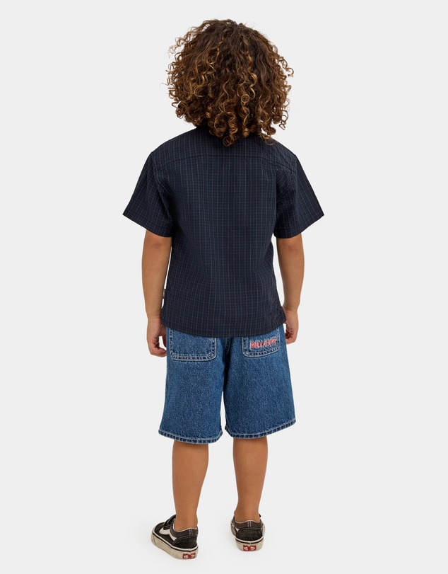 Billabong - Boys 2 to 7 Groms Spec 73 Baggy Denim Shorts