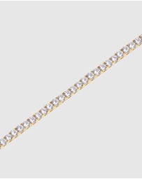 Nialaya Jewellery - Tennis Bracelet in Gold