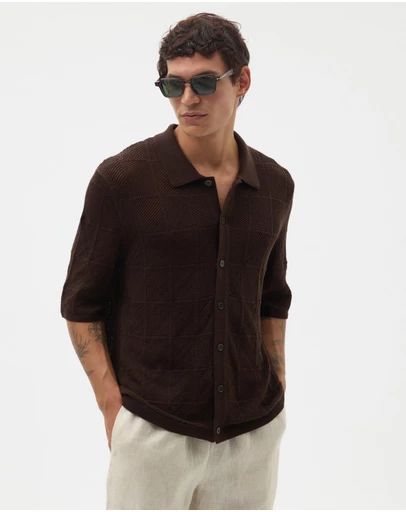 AERE - Knitted Resort Shirt
