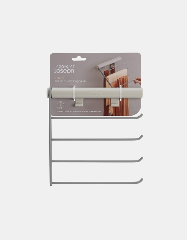 Joseph Joseph - Orderly™ Belt, Tie & Scarf Hanging Rail