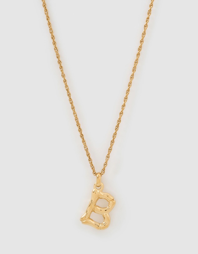 Arms Of Eve - Luxe Letter Necklace - Small