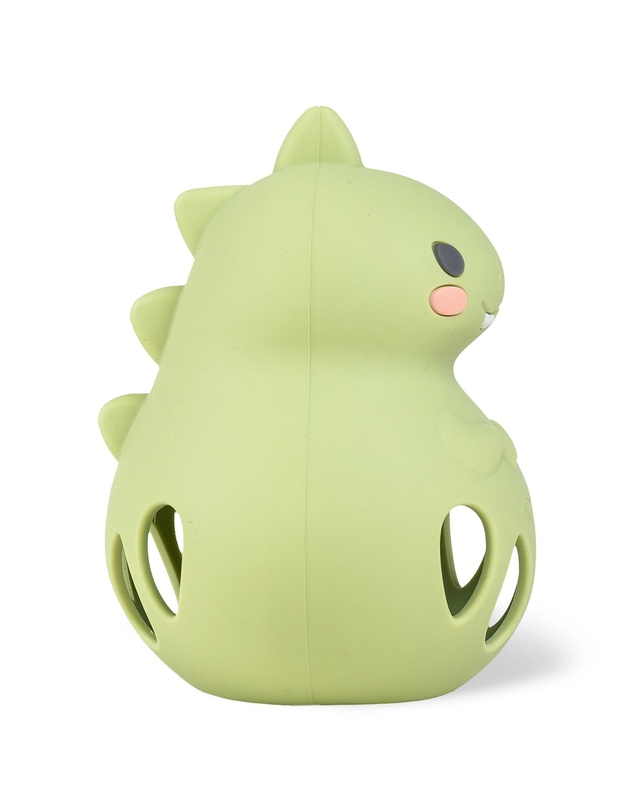 Tiger Tribe - Silicone Rattle - Dino
