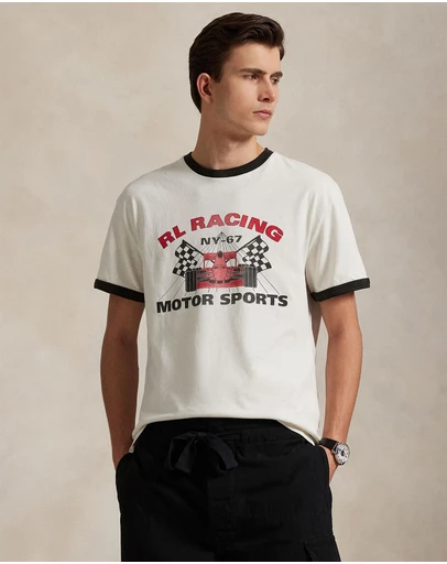 Polo Ralph Lauren - Classic Fit Jersey Graphic T-Shirt