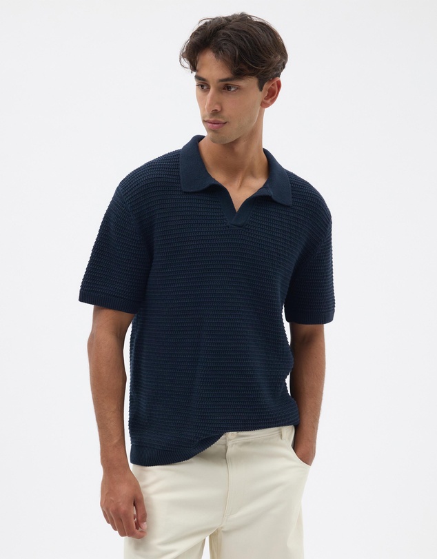 AERE - Resort Organic Cotton Knitted Polo